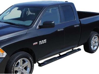 Raptor 5 Black Oval Nerf Bars Running Board Warehouse