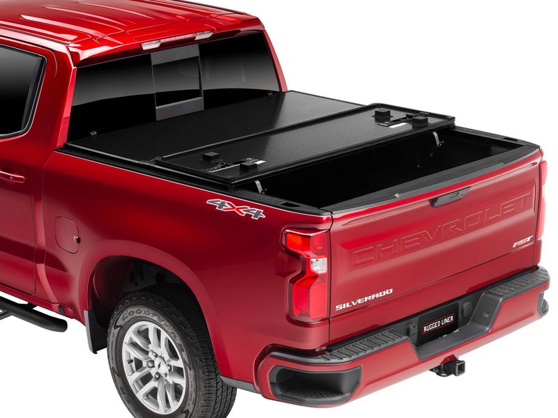 Rugged Premium Hard Fold Tonneau Cover Tonneau Covers World