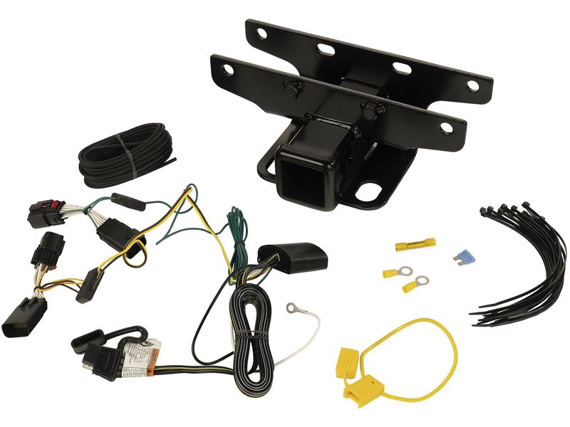 Rugged Ridge 11580.57 Trailer Hitch Kit With Wiring Harness