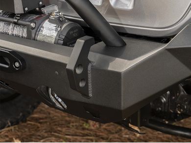 Rugged Ridge Front Xhd Winch Mount Bumper Base Textured Black For 07 Fortec4x4