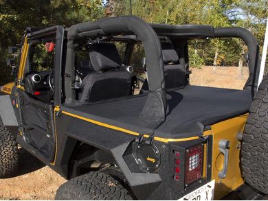 Rugged Ridge 13550 03 Tonneau Cover Wrangler Jk 2 Door