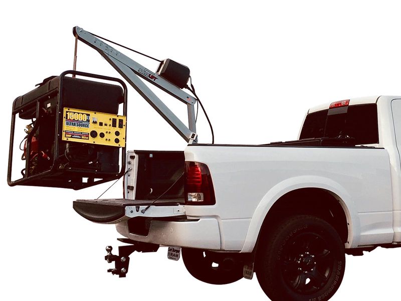 SpitzLift Truck Bed Pedestal Crane