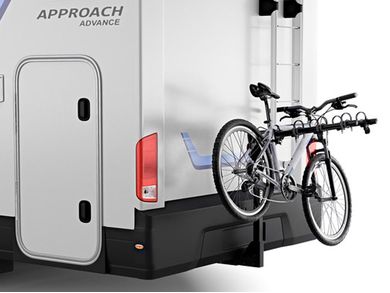 travel trailer hitch bike rack