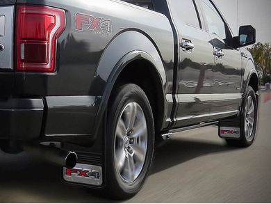 Gatorback Stainless Steel Plate Truck Mud Flaps 19x24 Rear Dually Pair