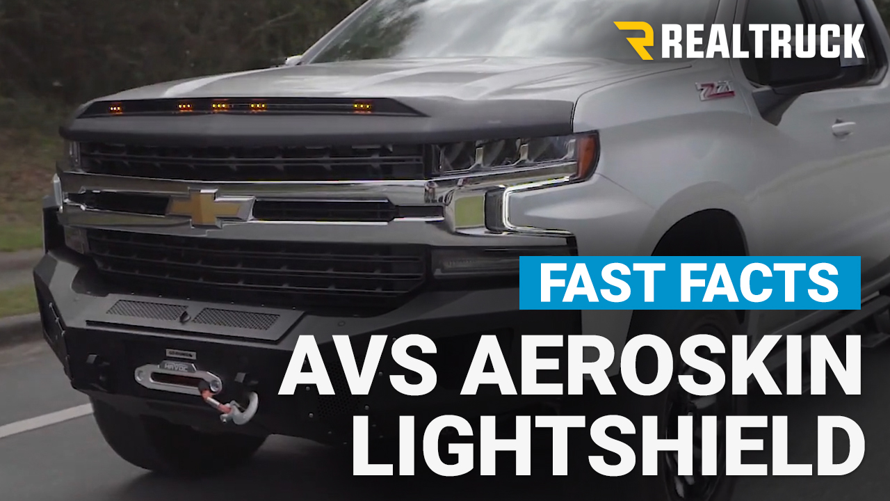 AVS® Aeroskin® Lightshield™ Fast Facts on a 2019 Silverado 1500