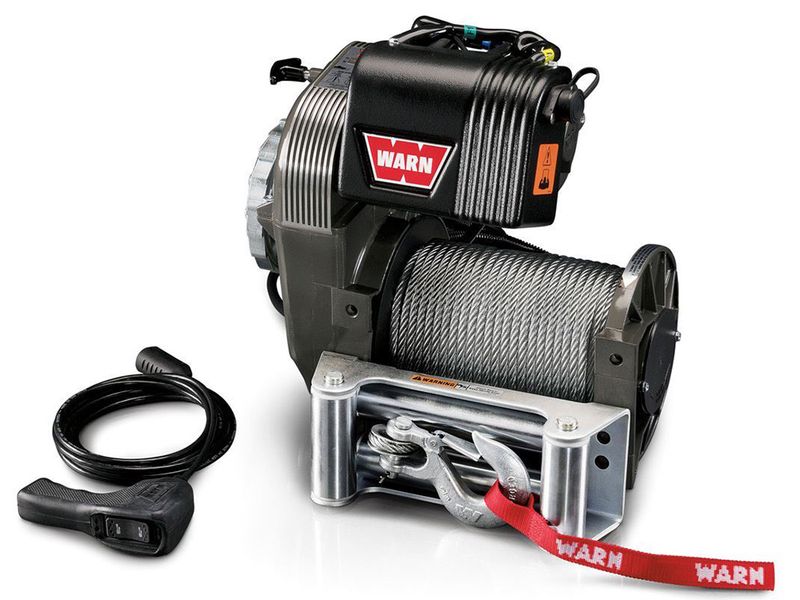 Warn M8274-50 8000LB Winch w/ Steel Cable