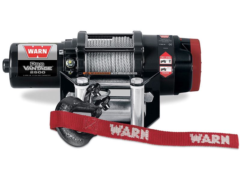 WRN90250 Warn ProVantage 2500LB ATV/Snow Plow Winch RealTruck